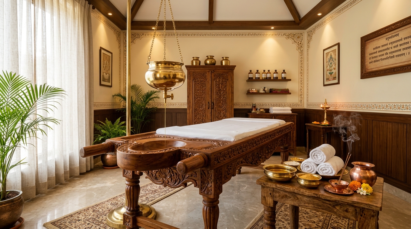 Classical Handcrafted Teakwood Droni Therapy Chamber